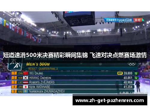 短道速滑500米决赛精彩瞬间集锦 飞速对决点燃赛场激情