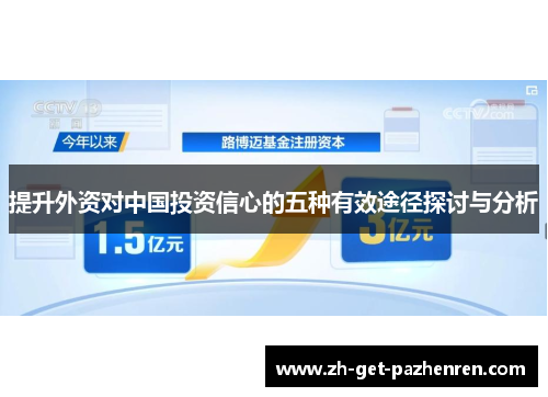 提升外资对中国投资信心的五种有效途径探讨与分析 提升外资对中国投资信心的五种有效途径探讨与分析