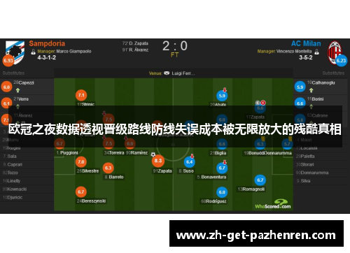 欧冠之夜数据透视晋级路线防线失误成本被无限放大的残酷真相